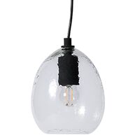 Kiho taklampe liten 15x20 cm, klar
