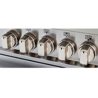 Bertazzoni MAS96L1ENET Master Gaskomfur 90 cm med enkeltovn og 6 brændere, mat sort
