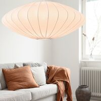 Ellipse taklampa 80 cm, vit