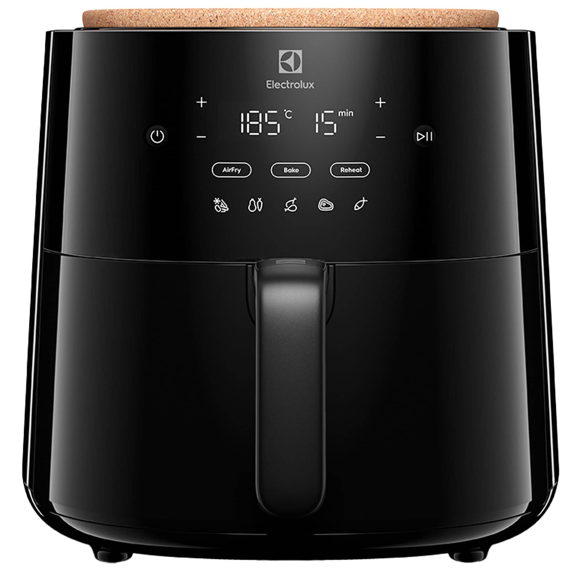 Läs mer om 700s EAF5B airfryer 5 liter, black glossy