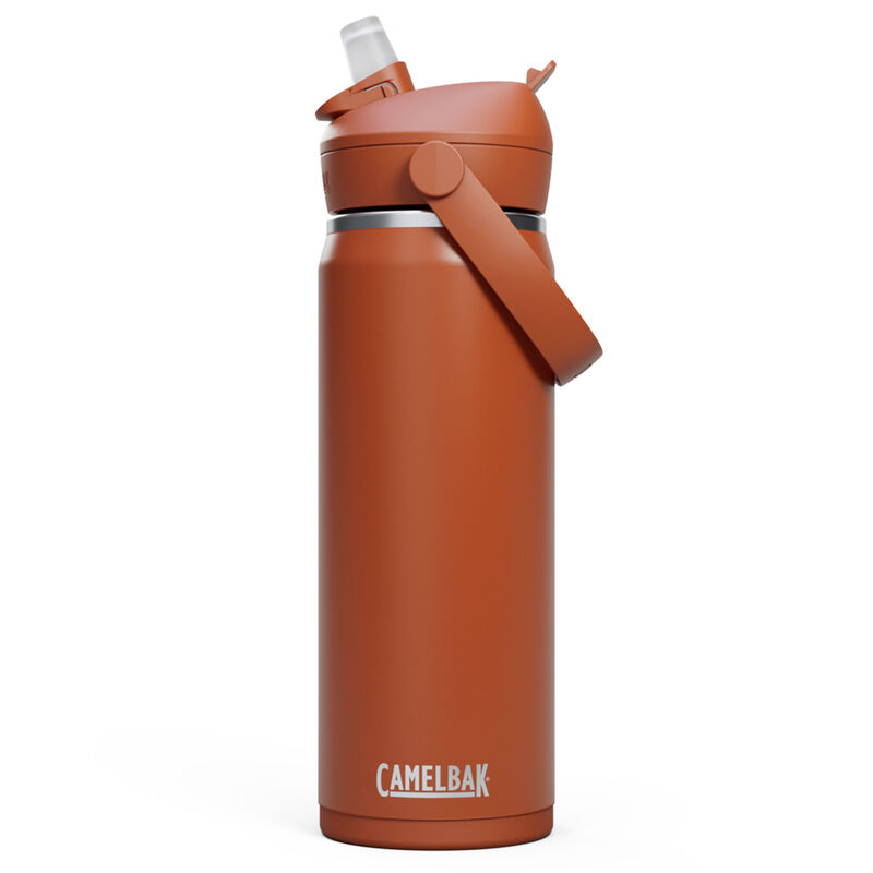 Thrive Flip Straw drikkeflaske 0,75 liter, sierra red