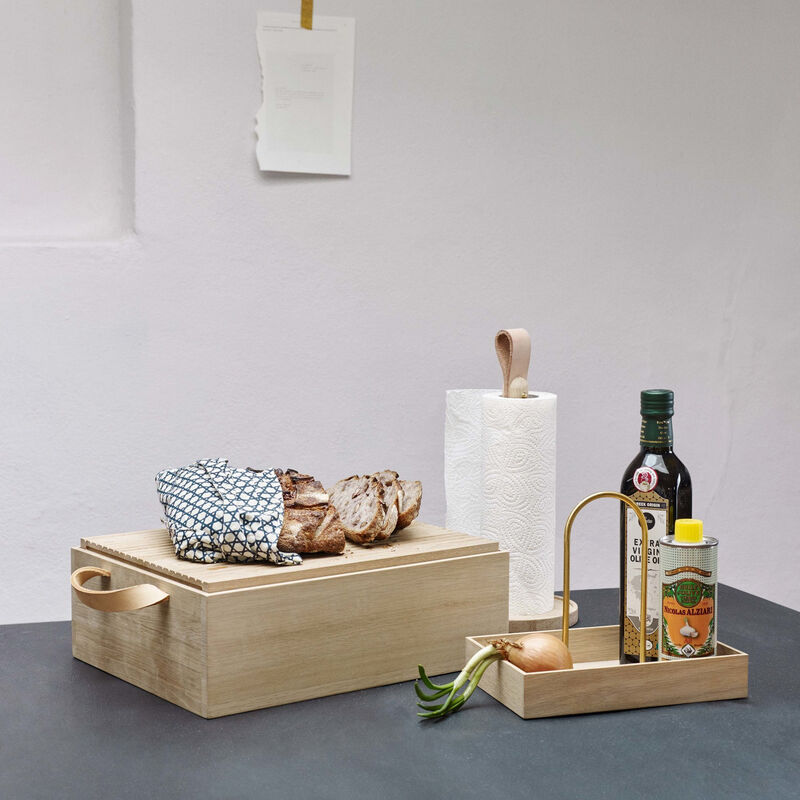 Norr kjøkkenrull-holder - eik 