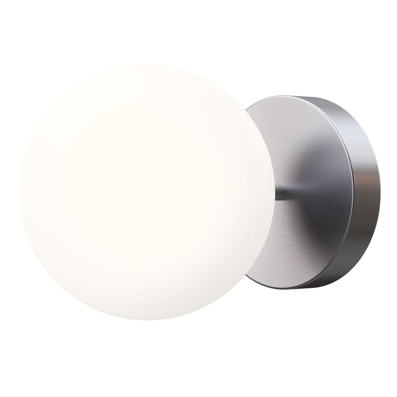 Edgeform Stringball 1 Væg-/loftlampe, nikkelfinish