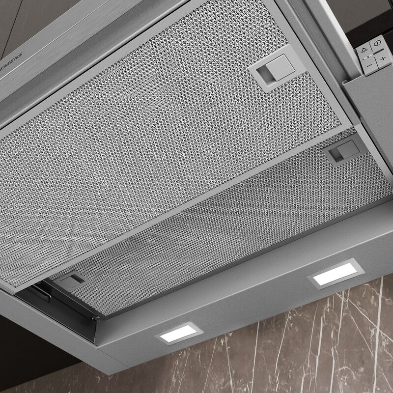 LI64MA531 iQ300 utdragbar köksfläkt, silver