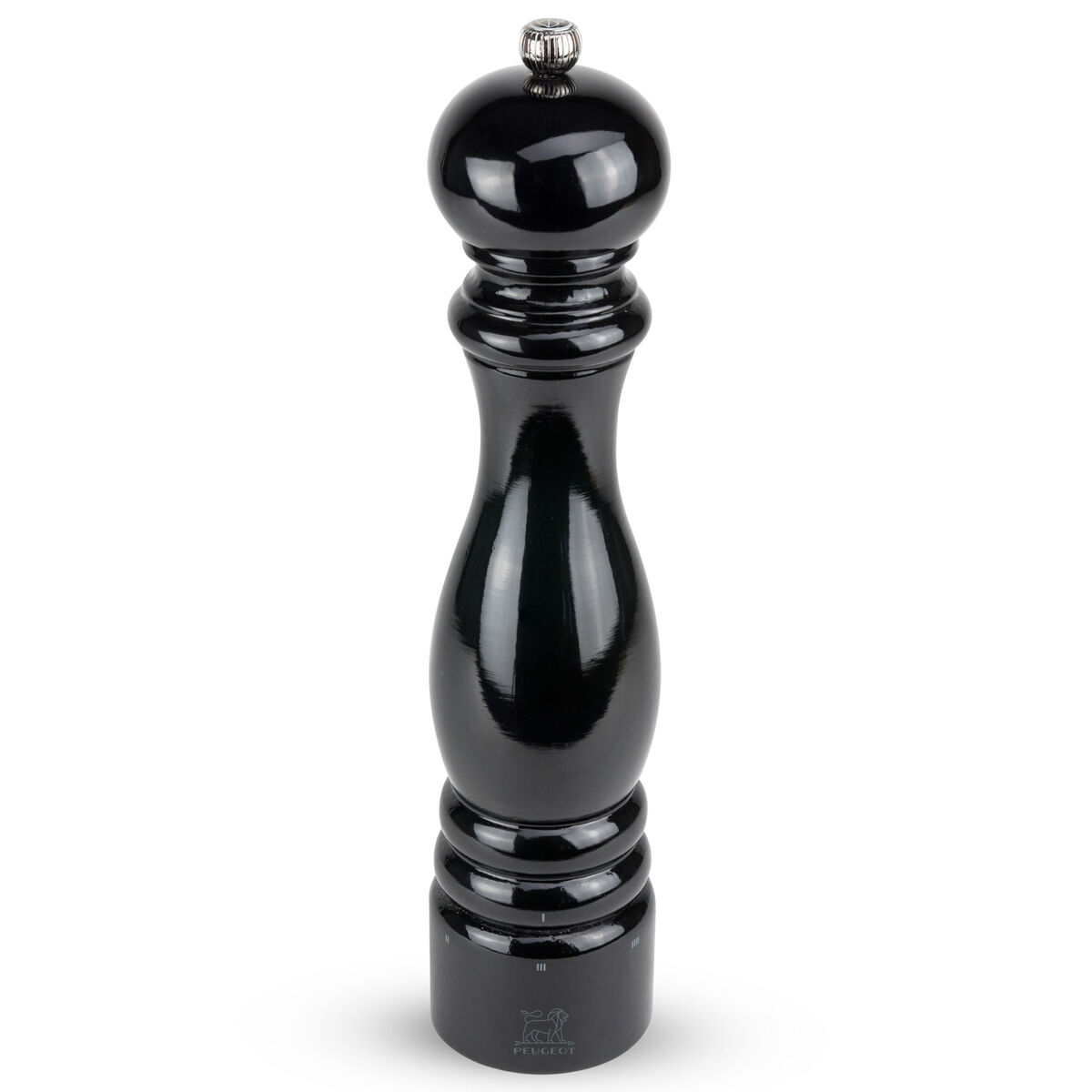 Peugeot Paris u'Select Z saltkvarn 30 cm, svartlackerad