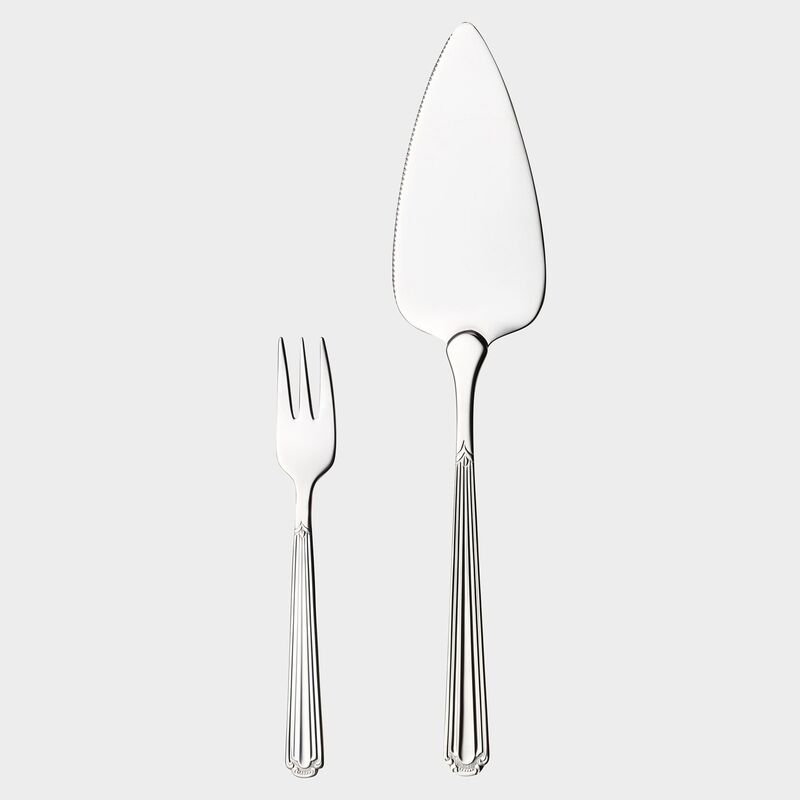 Renessanse lagkagesæt 7 dele, stål