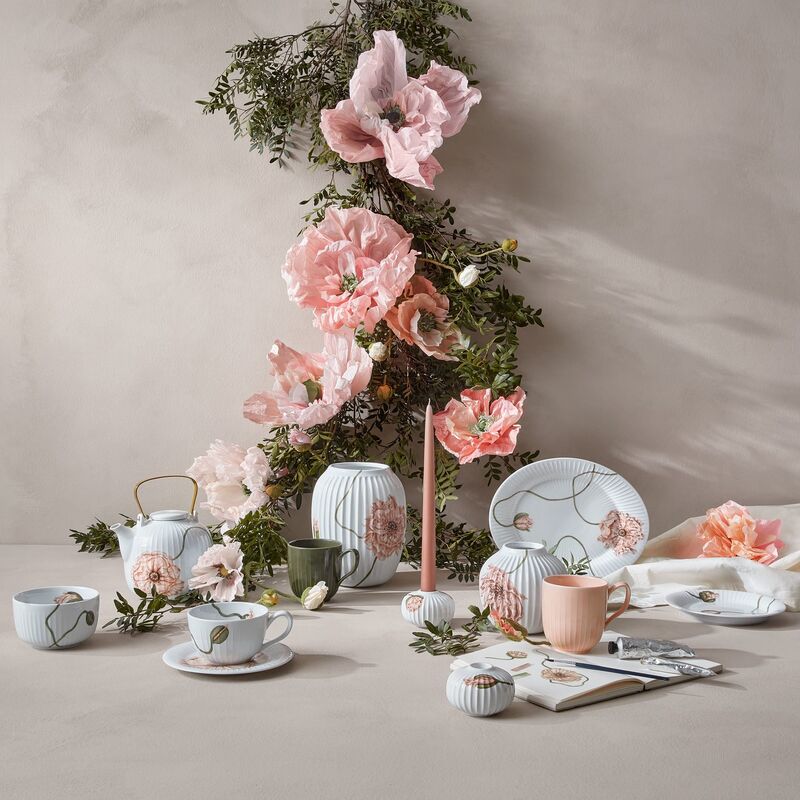 Hammershi Poppy vas 21 cm.