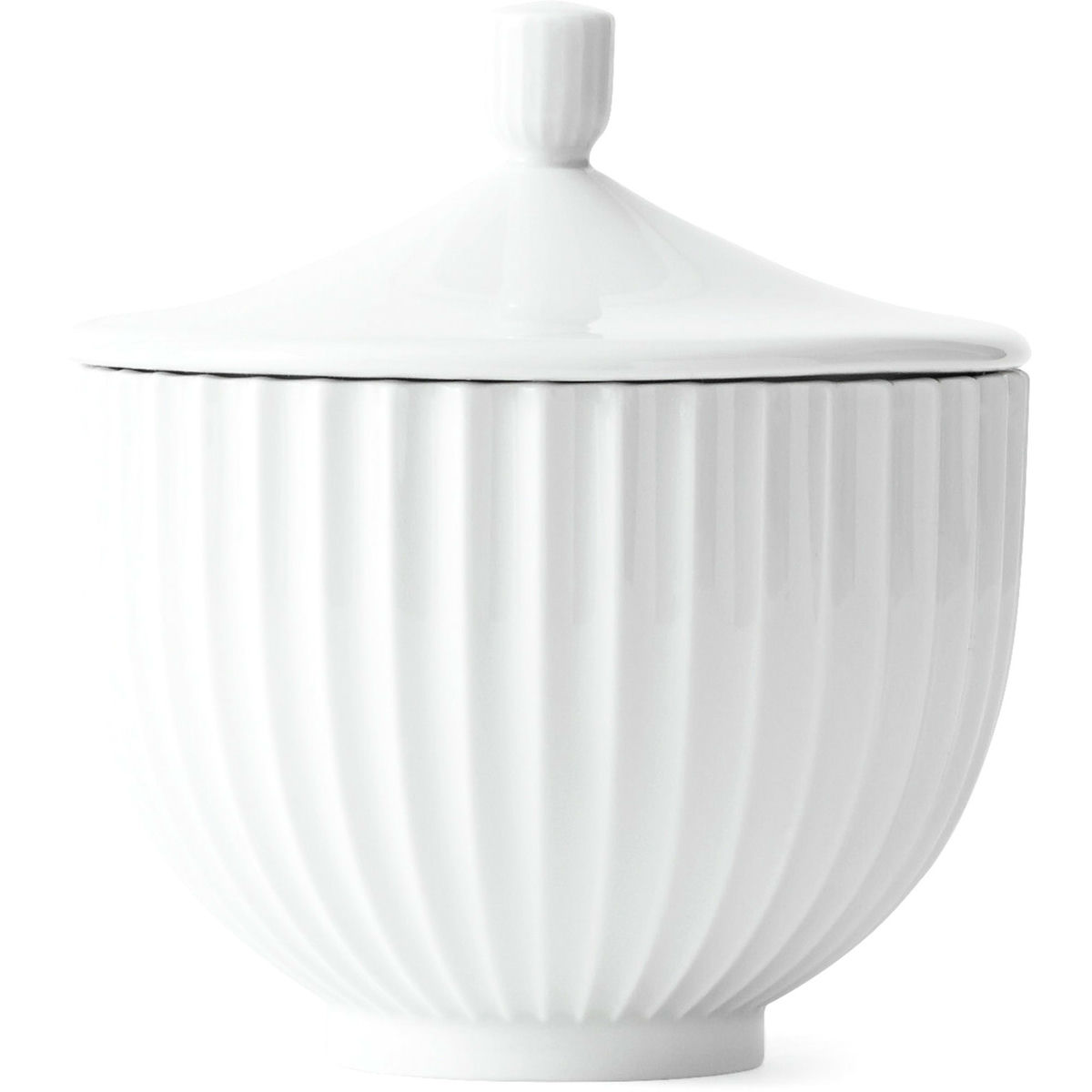 Bonbonniere 14 cm., hvid