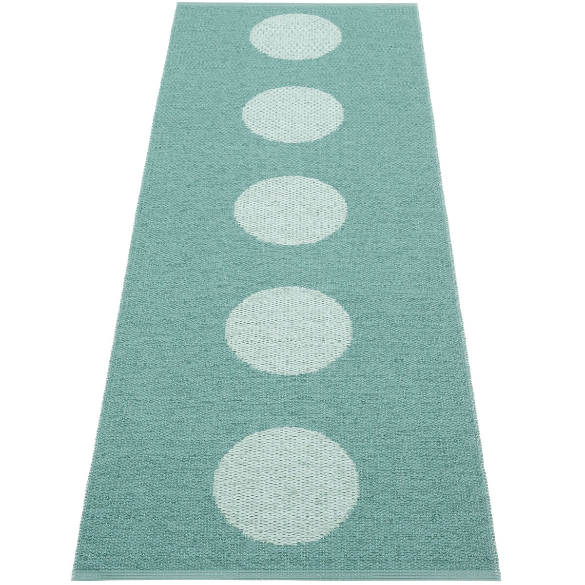 Pappelina Vera Pop Tæppe 70x200 cm, jade/turkis