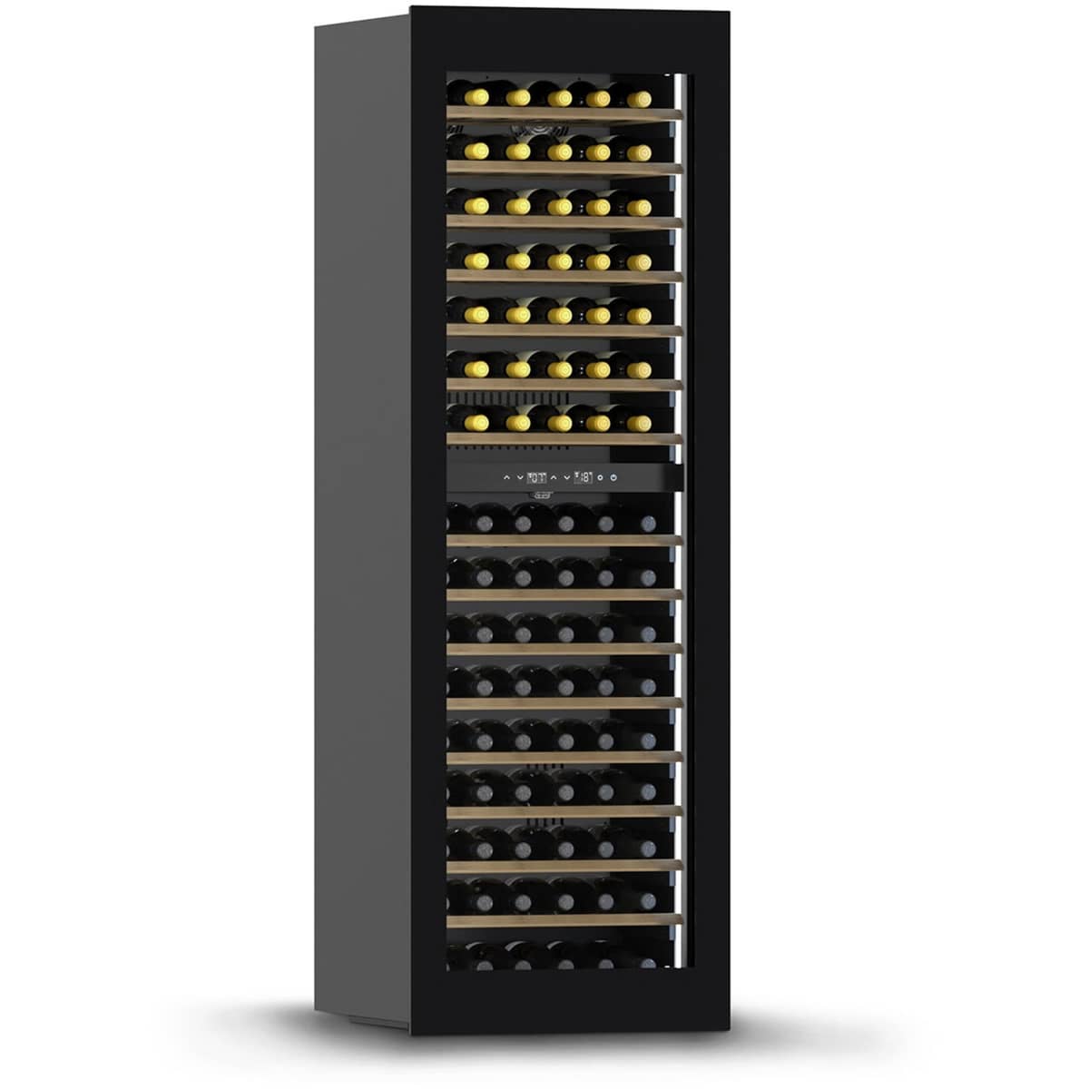 WineDeluxe WD 96 vinkjøleskap 96 flasker, svart