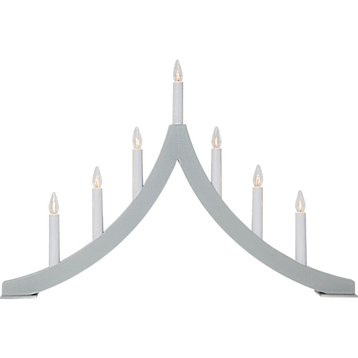 Pagod adventsljusstake, grafit