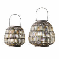 Raito lanterne small 33 x 26 cm, kobberbrun
