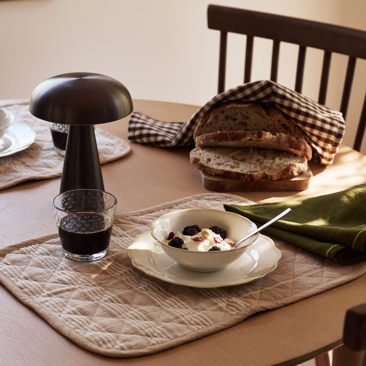 Oliva keittiöpyyhe 50×70 cm 2 kpl, ruskea