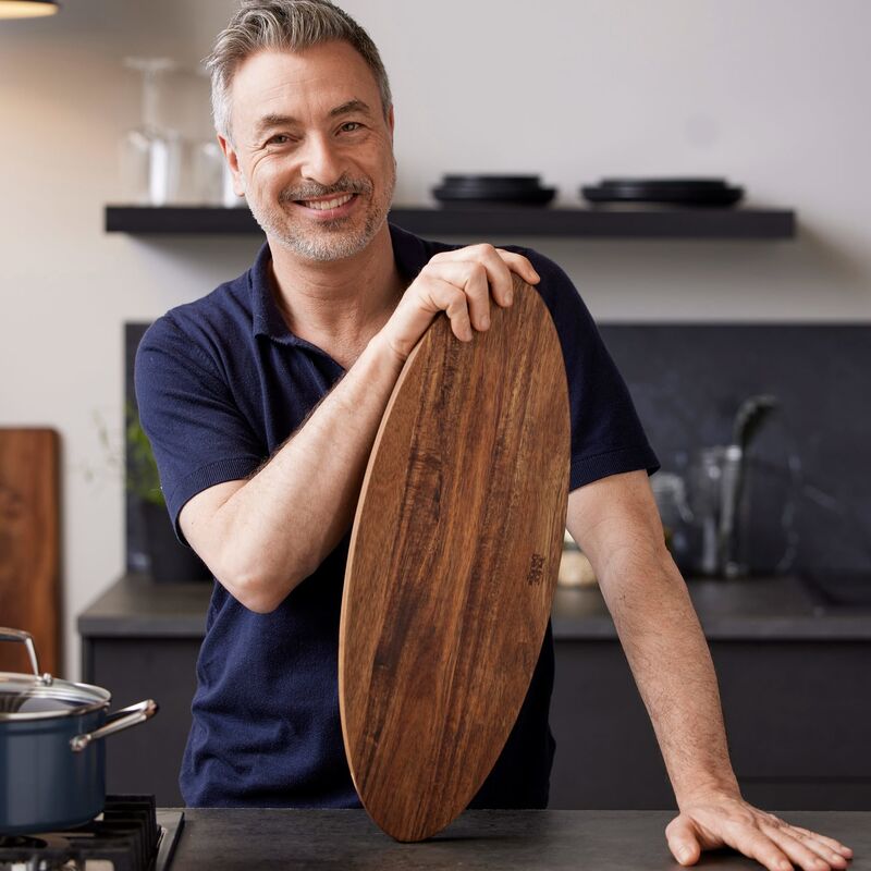 Tarragon ovalt serveringsbrett, 55x20x2,5 cm