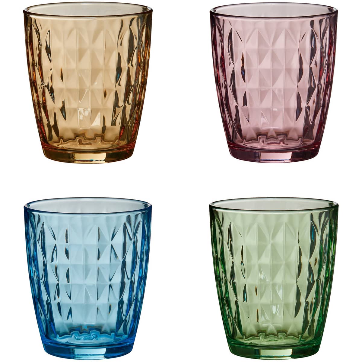 Mosaic juomalasit 34 cl, 4 kpl