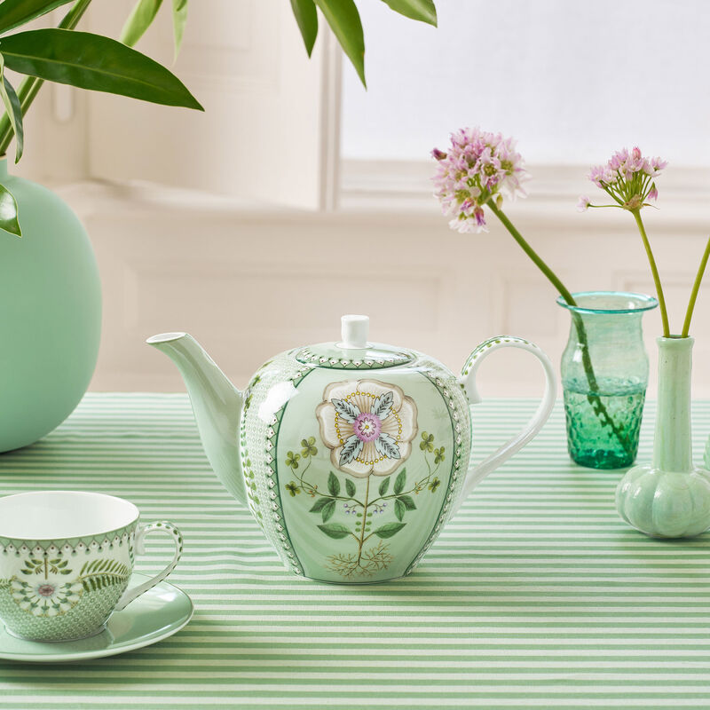 PIP Studio Lily & Lotus Tiles -teekannu1,6 litraa