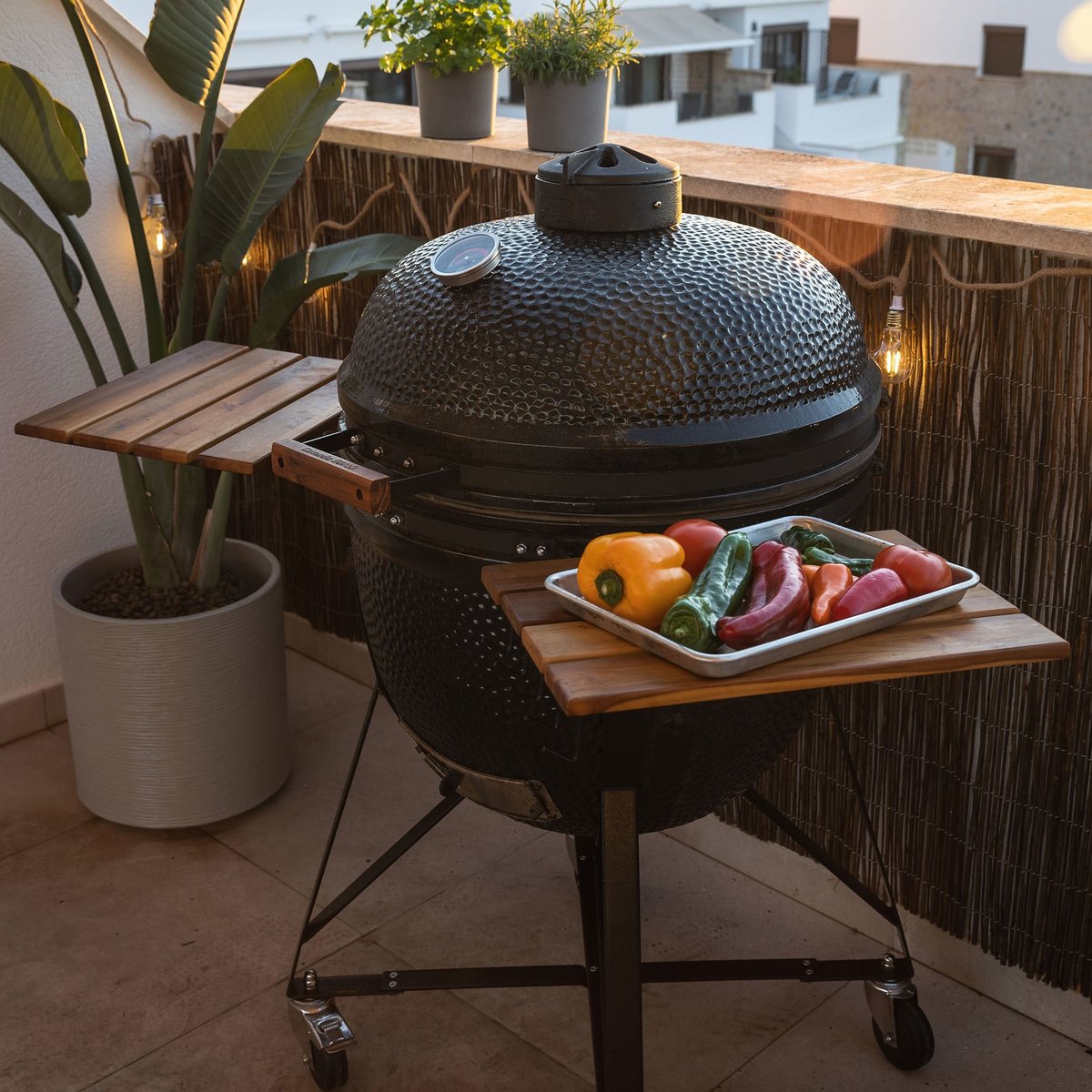 Maxi kulgrill Sort