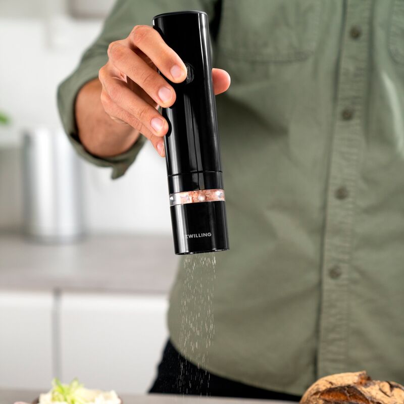 elektrisk kvarn, svart