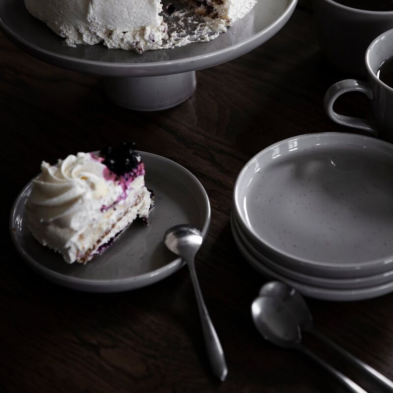 Assiett i porslin 17,5 cm, sand