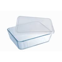 Glasskål med låg 1,5 L