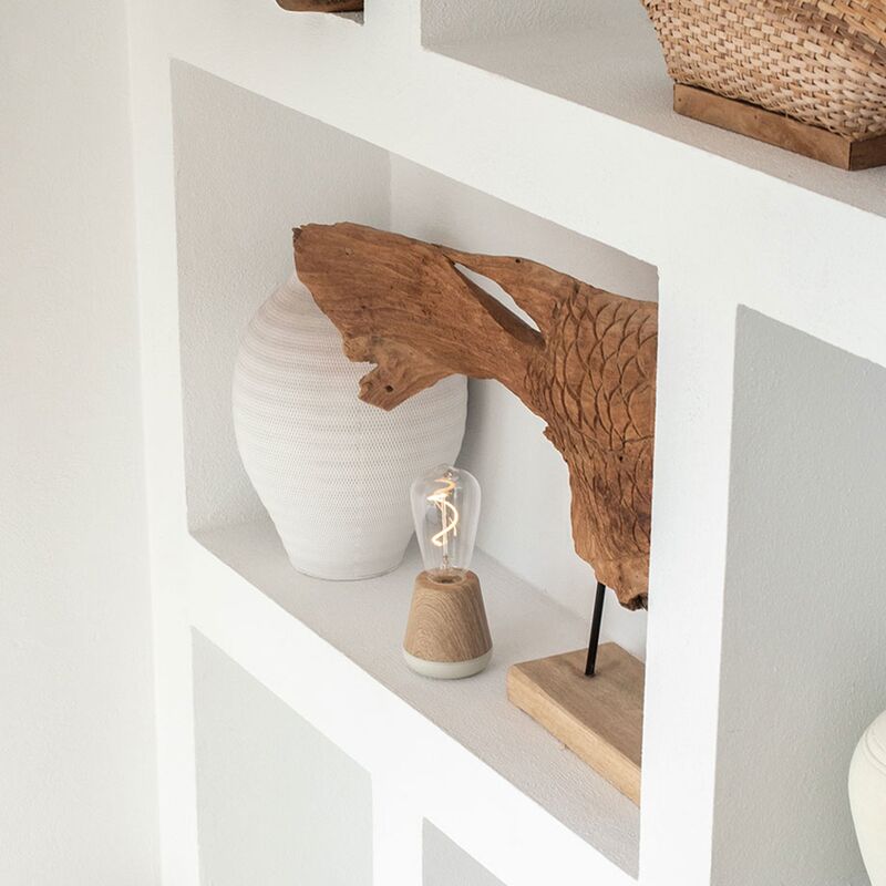 The Humble One bordlampe, oak