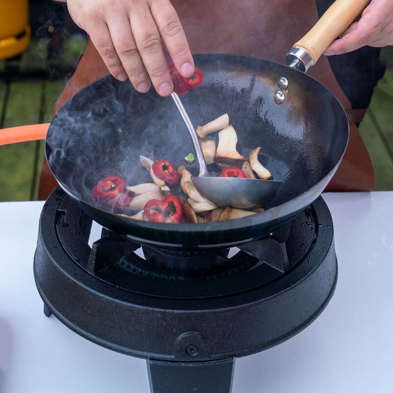 Gasolbrännarset med wokpanna 12 kW