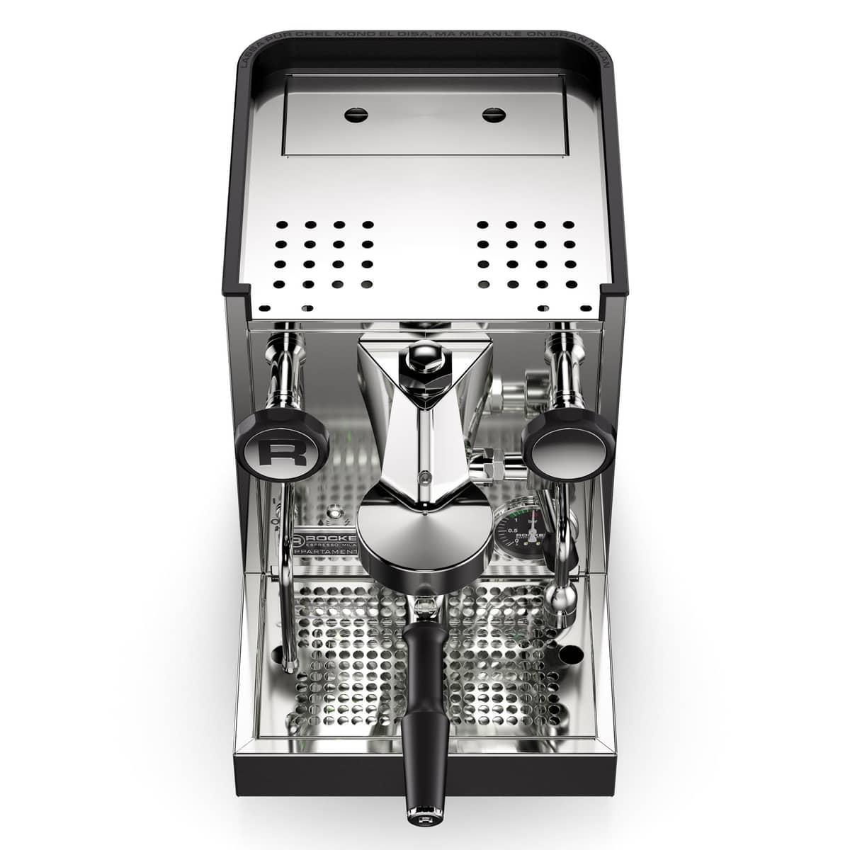 Appartamento TCA espressomaskine, krom/kobber