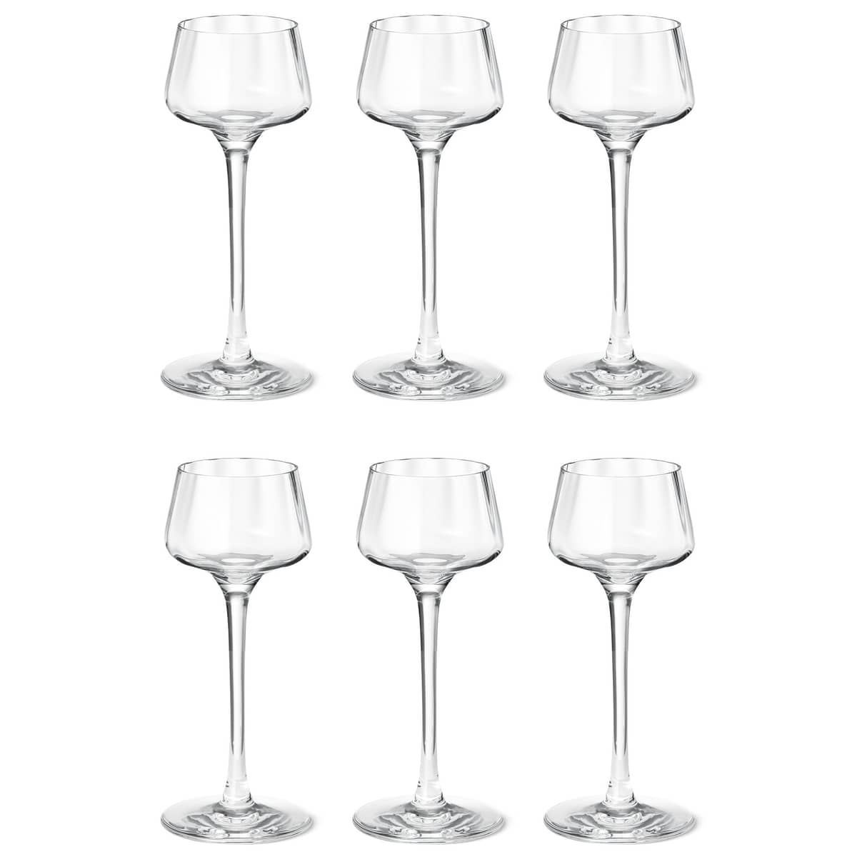 Bernadotte snapsglas 4cl, 6 st