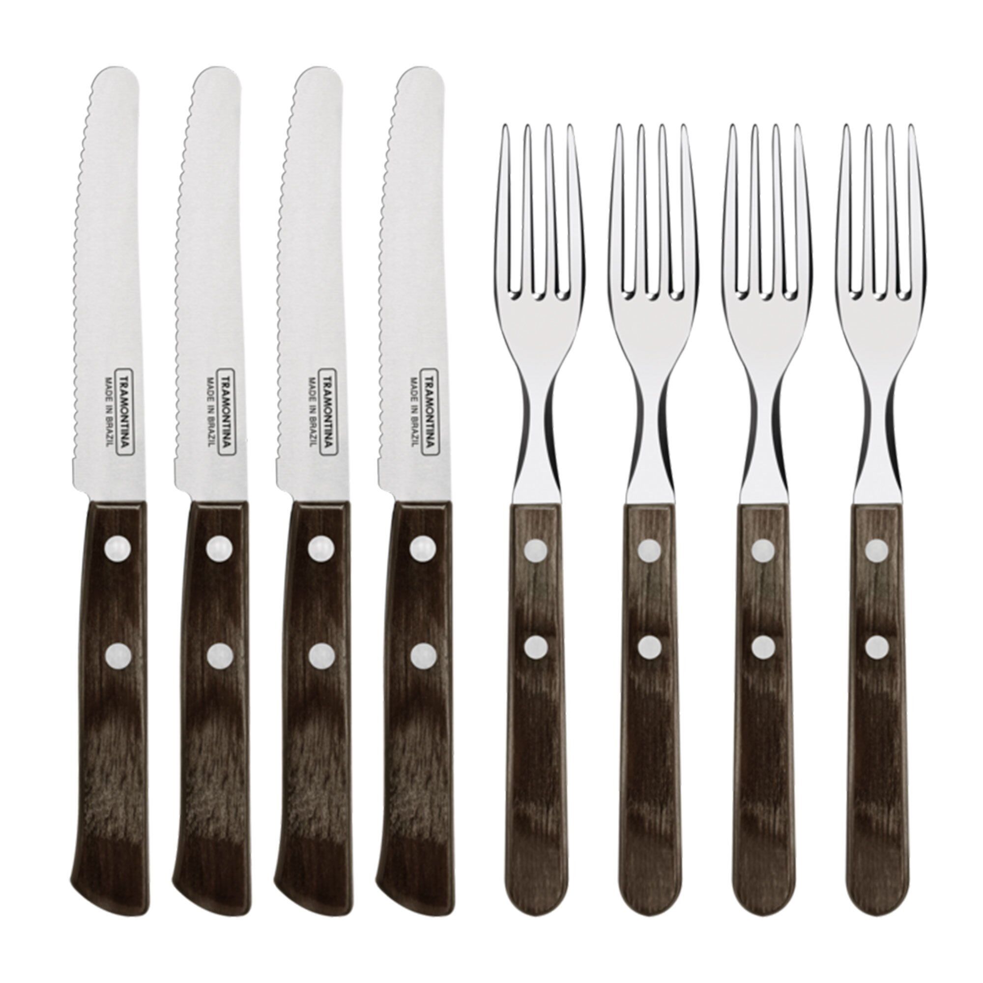 Bestikksett 8 deler, polywood