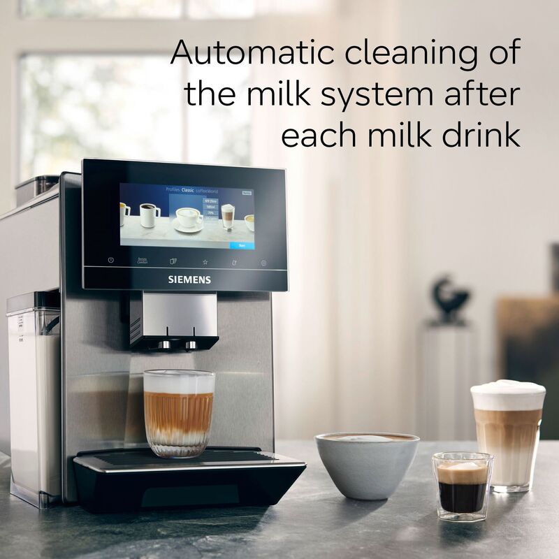 Automatisk kaffemaskin EQ900, rustfritt stål