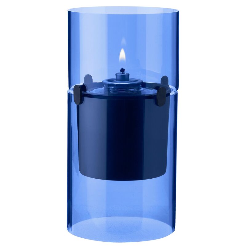 Lucie hurricane oljelampa, azure