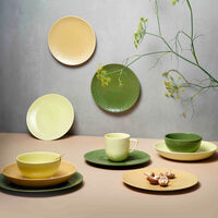 Confetti pastalautanen 23 cm, lemon