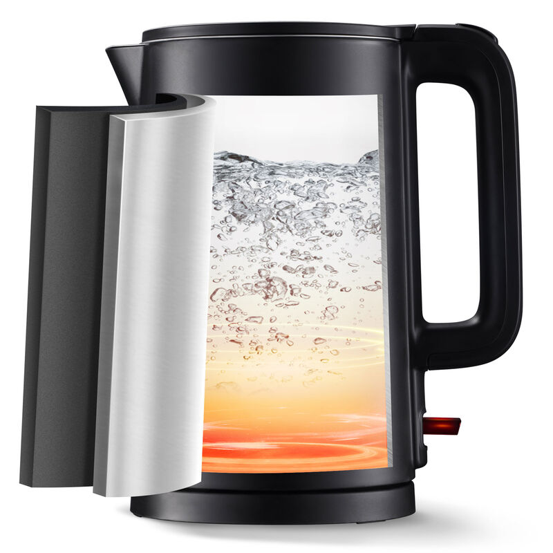 Thermo Protect vattenkokare 1,5 liter, svart