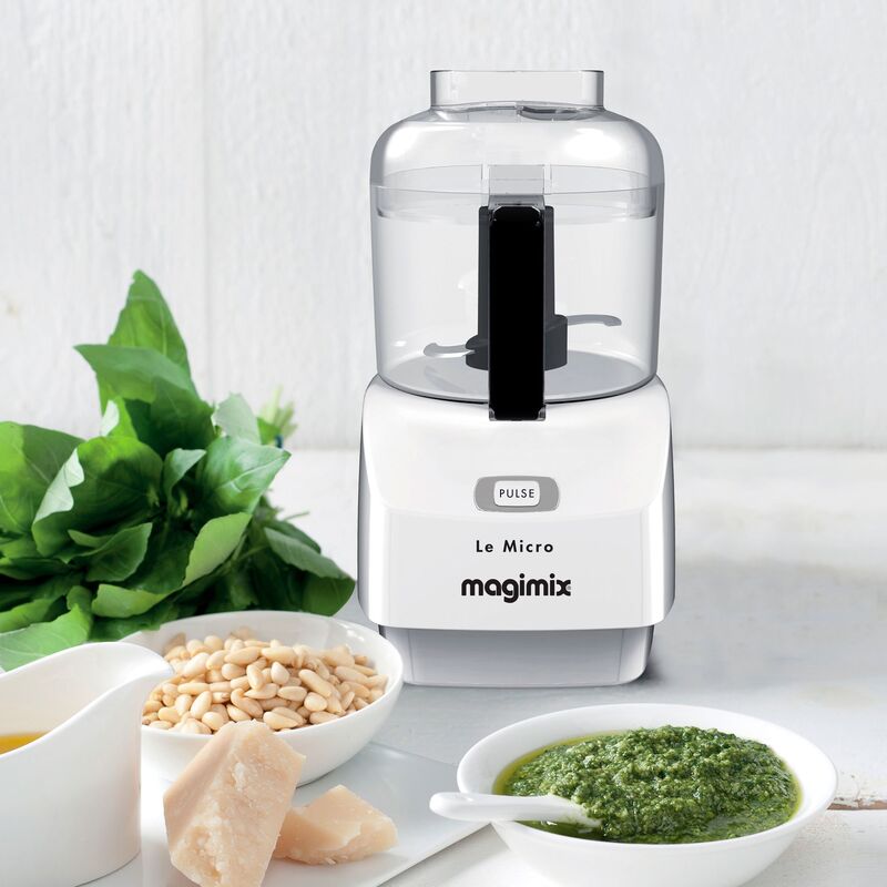 Minihakker 0,83 liter, hvid