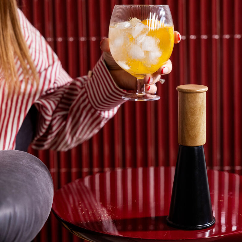 Gurken salt- og pepperkvern medium, svart/brun