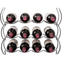 Pinottava StackRack-viinipulloteline, 12 pulloa