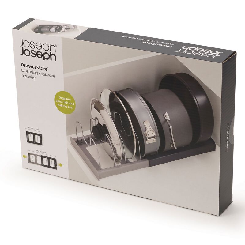 DrawerStore säilytysteline 20 x 31,5 cm, harmaa