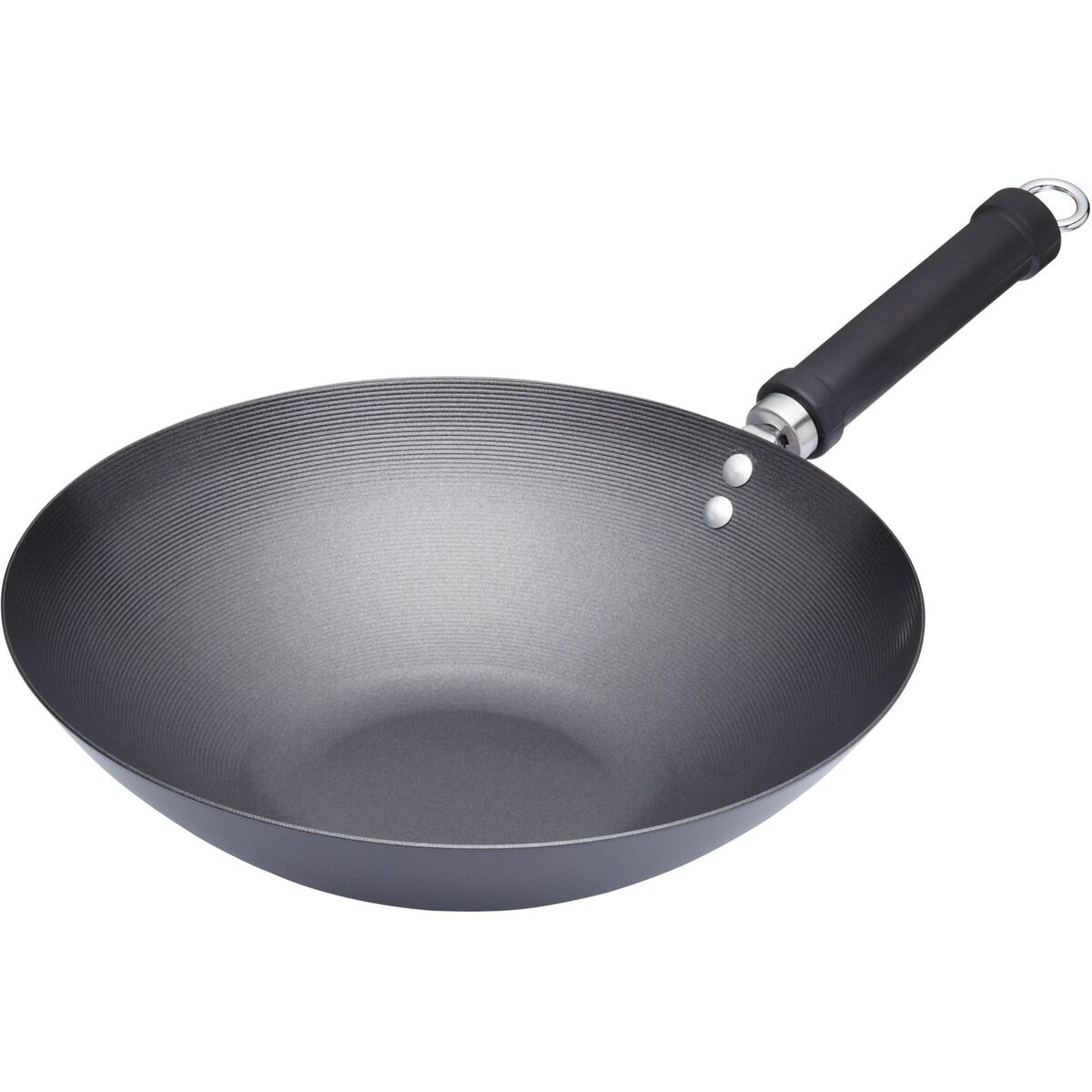 Wokpanne 30 cm, svart
