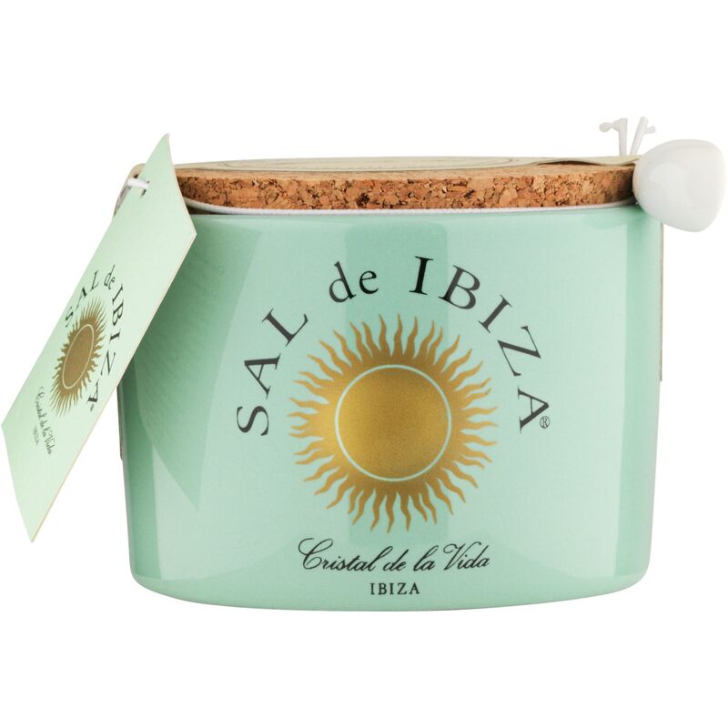 IBIZA Fleur De Sel, naturligt salt i keramikburk