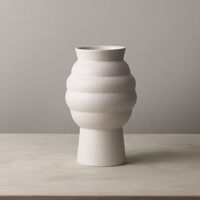 Knabstrup Vas Tortus Archie 23,5 cm, vit