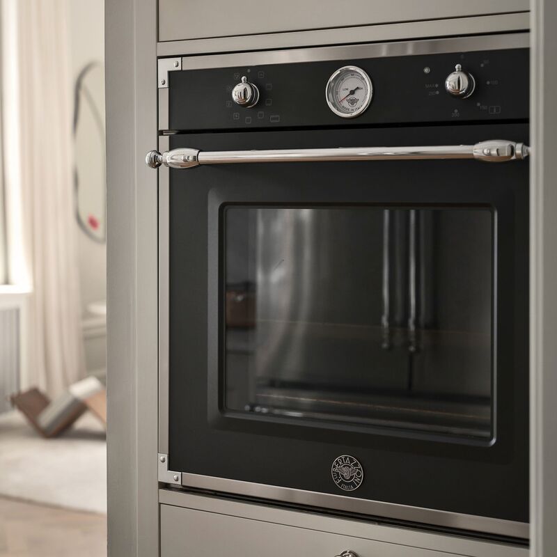 F609HEREKT Heritage indbygget ovn sort 60 cm.