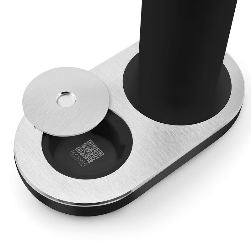 Kullsyremaskin, matt svart