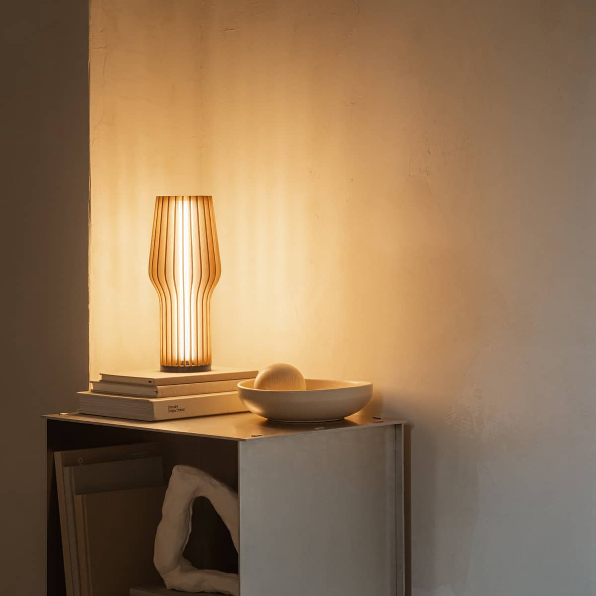 Radiant lampe, eik