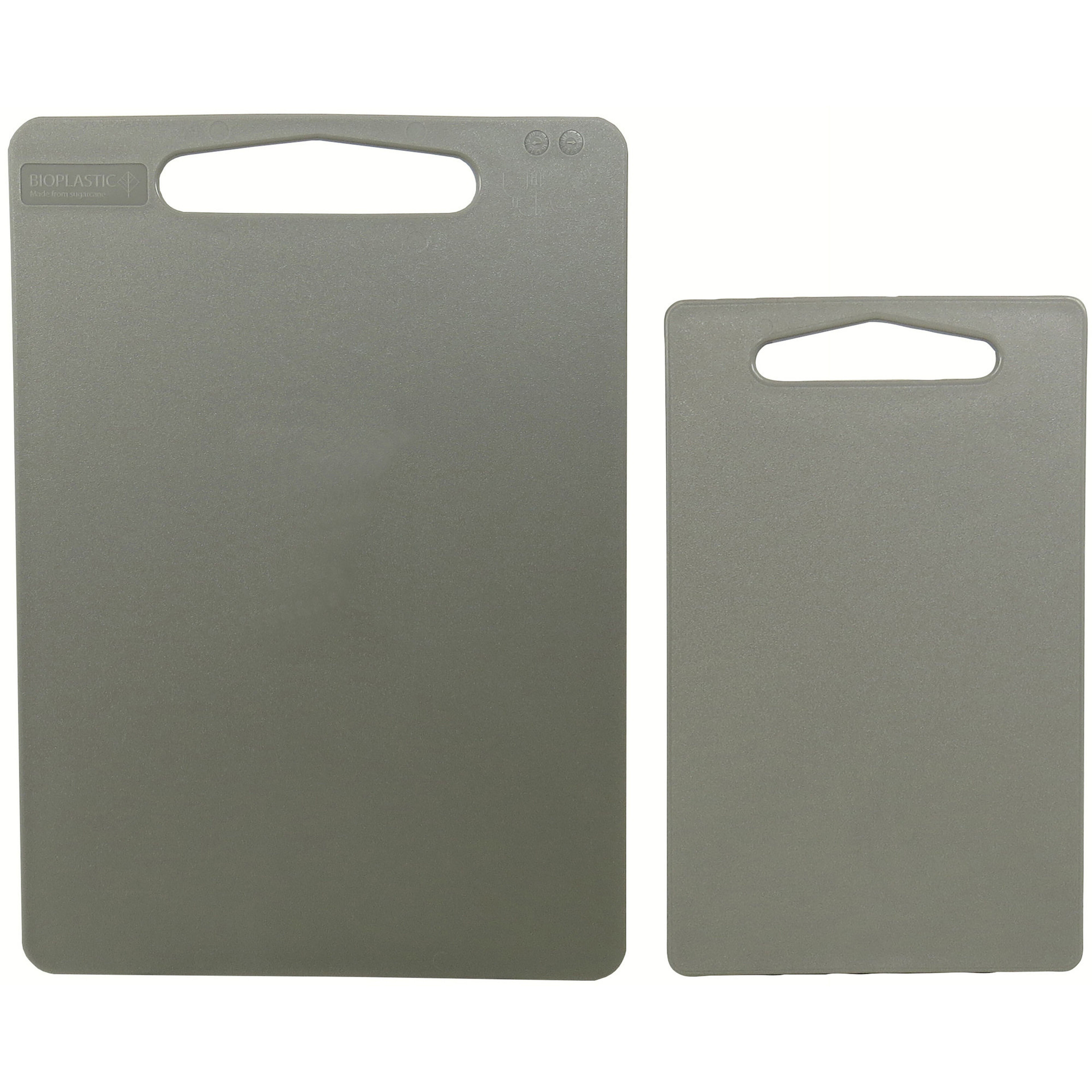 Daloplast Skärbräda 2-pack BIO-PE, Grå