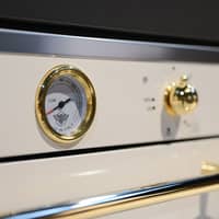 F609HEREKTAG Heritage indbygningsovn, 60 cm, elfenbenshvid/guld