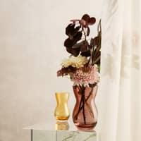 Calabas vas, 21 cm, burgundy