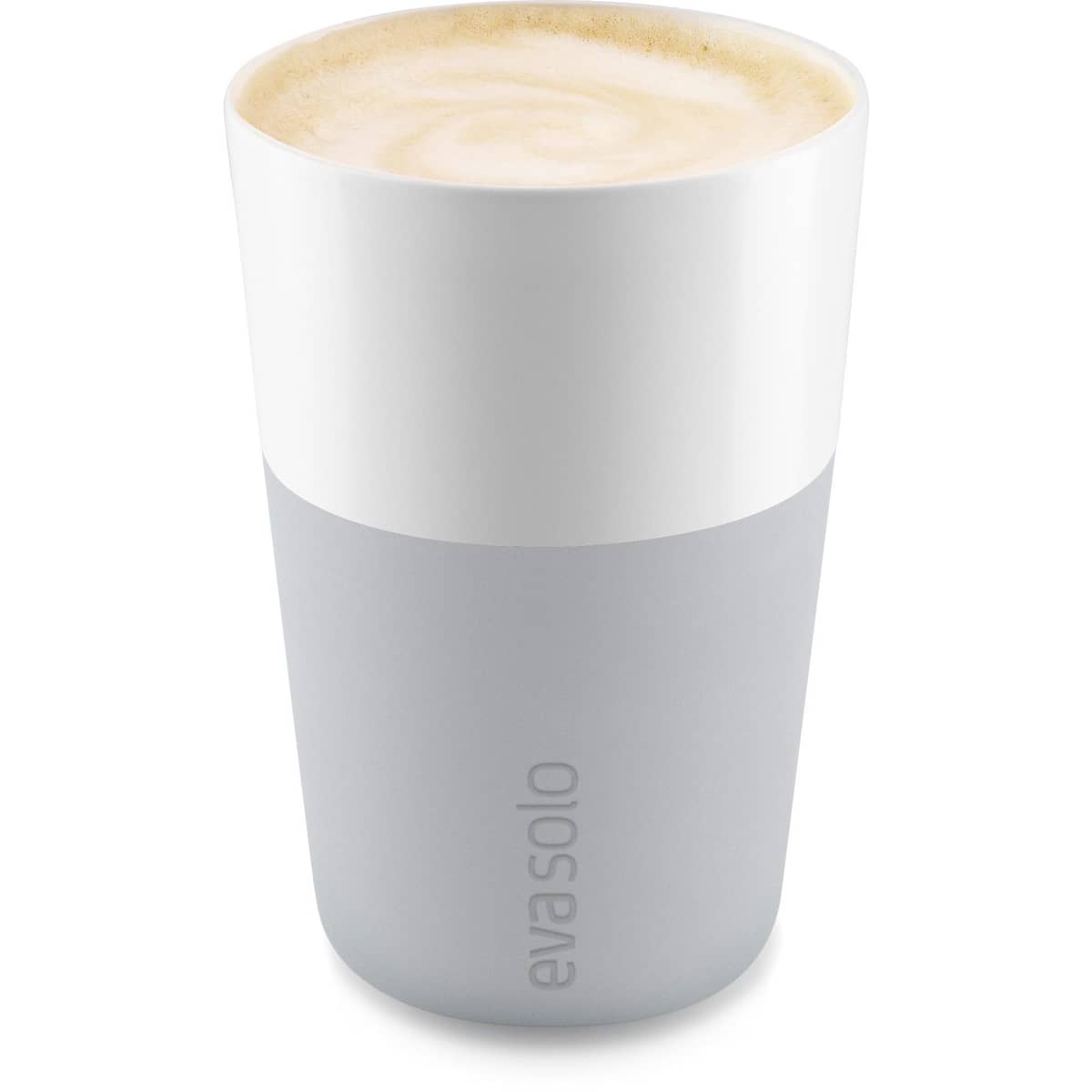 Café Latte mugg, 2 stk. Mable grey