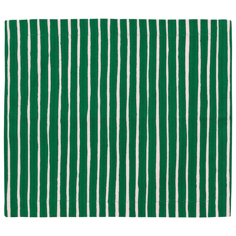 Piccolo bordsunderlägg 35x40 cm, grön/rosa