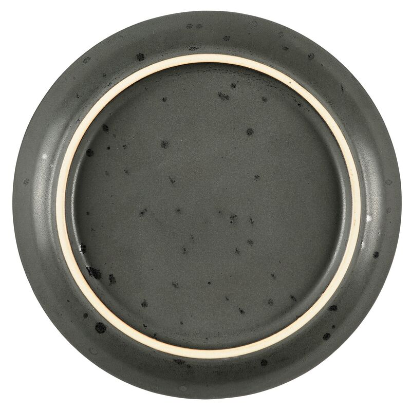 Gastro tallerken 17 cm, mørkeblå/svart