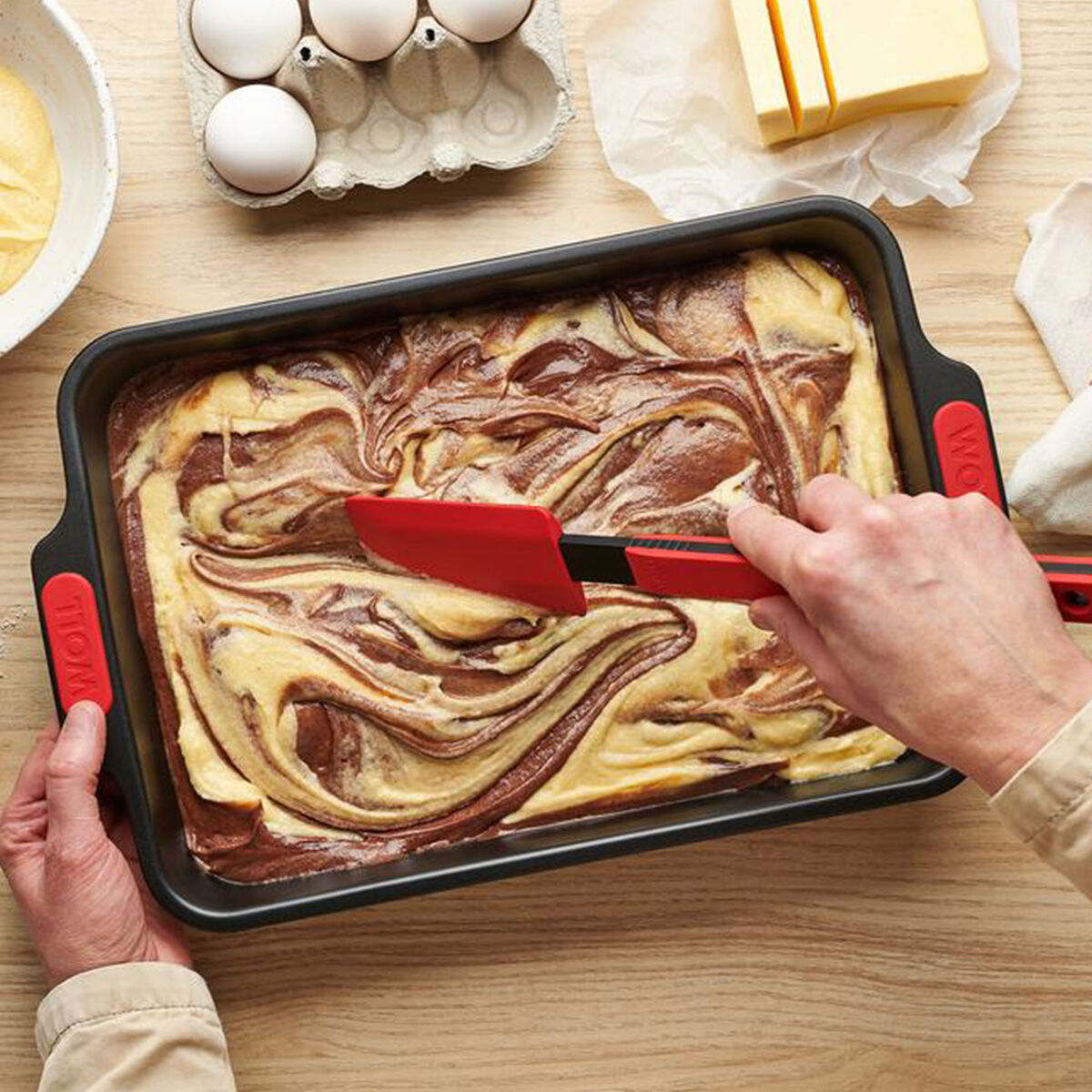 Woll Bake It Bradepande 38×25 cm / 6 liter